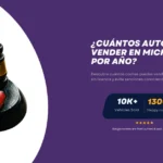 Un mazo de juez con un pequeño auto rojo de juguete, simbolizando regulaciones sobre la venta de autos en Michigan. Logo de Twin Cities Auctions.